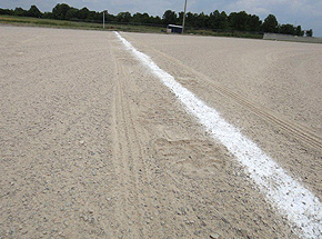 Our industrial specialty products are used for football, soccer, baseball and other sporting event fields for marking the white chalk lines.